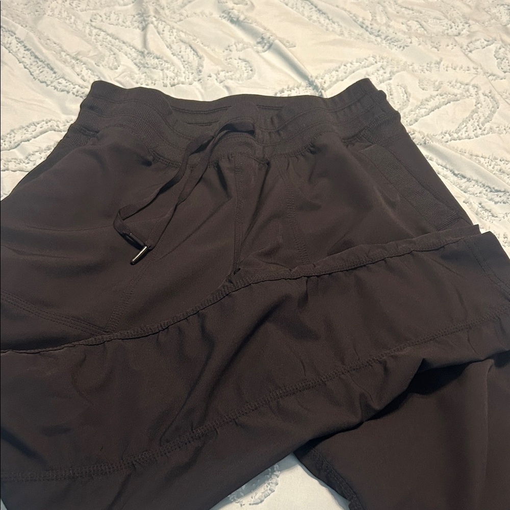 ZYIA Active Black Athletic Joggers with Drawstring Waist